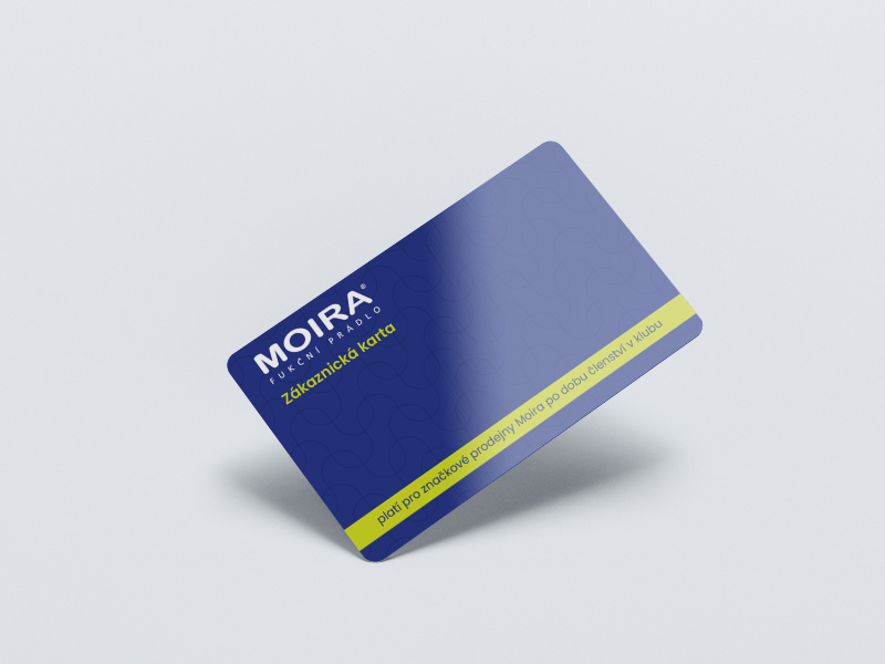 Klubová kartička Moira